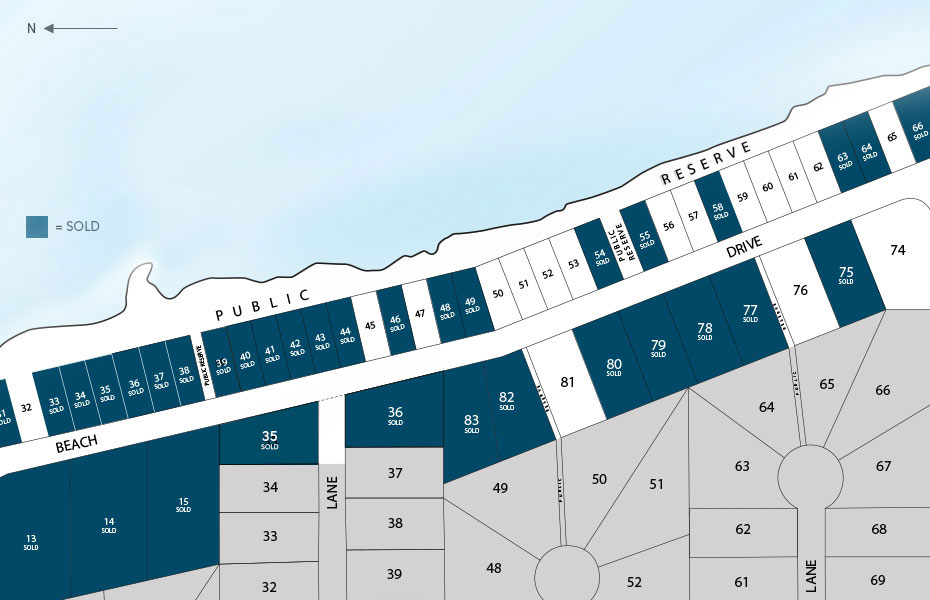 beckvillelotmap20180305 Beckville Beach